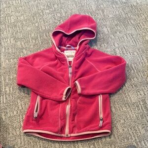 Hanna Andersson Bright Pink Fleece Jacket